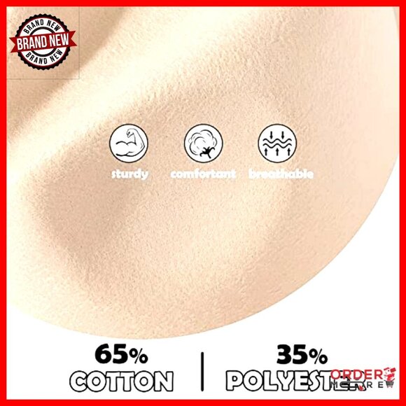 Felt Western Cowboy Hat Adjustable Wide Brim Outdoor Accessory main image 4